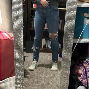 Ann Taylor, made and loved, Loft blue jeans